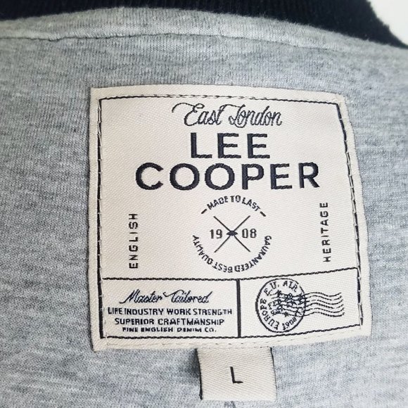 East London LEE COOPER Mens Tour Jacket Bomber Sukajan Tiger Japan L - Picture 6 of 11